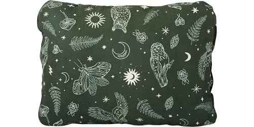 Therm-a-Rest Compressible Cinch Camping and Backpacking Pillow, Regular - 14 x 18 Inch, Woodland - color: Woodland, size: Regular - 14 x 18 Inch