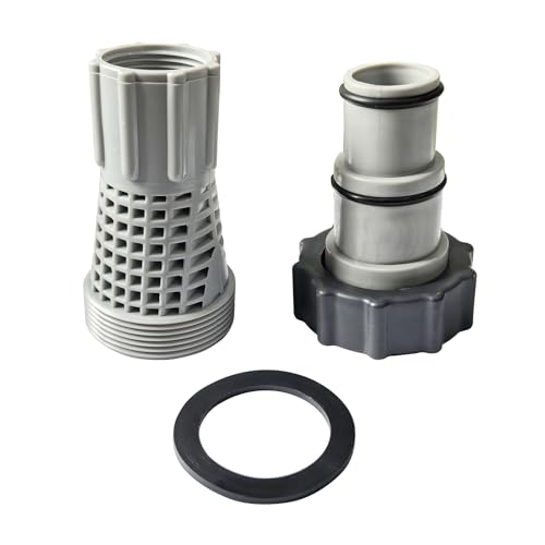 Sand Filter Adaptor Kit Pool Hose Conversion Adapters Kit for Intex Hayward Coleman Pool Filter Pump Adapter Replace OE A45206 58254 4K8001