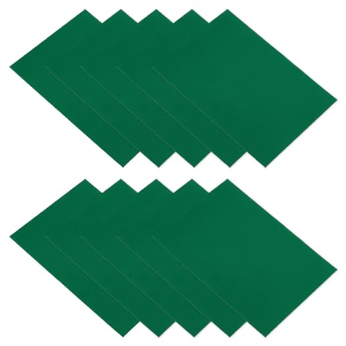 PATIKIL Down Jacket Repair Patch 6" x 8", 10 Pack Self Adhesive Nylon Fabric Patch for Tent Clothes Outdoor Camping Gear, Green - color: Green