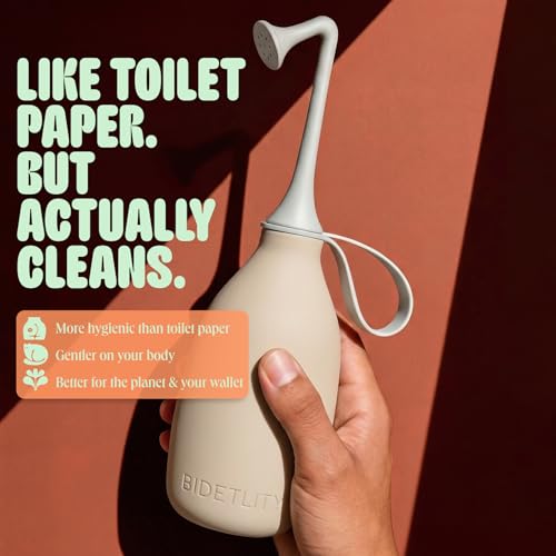 Portable Bidet, Peri Bottle, Travel Bag, BPA Free, Soft Sand - color: Soft Sand