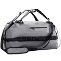Haimont IPX7 Waterproof Roll-Top Dry Duffel Backpack | 60L/90L Sizes, 500D Tarpaulin, Welded Seams, Mesh Pockets, Boating & Kayaking - color: Light Gray, size: 60L