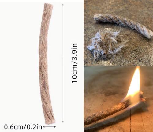 eGreen 3" Waterproof Camping Matches: 100 Ct, 2" Head & 20 x 4 in Wax Ropes | Stormproof matches burn up to 25 sec each; reignite after water/soil. 20 wax ropes: up to 240 min total for survival kits. - color: 5 x Tin Matches + 20 Wax Ropes