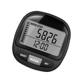 3D Pedometer Step Counter for Walking and Miles, Simple Step Tracker with Large Digital Display and Clip Lanyard, Steps Track Accurately Steps Monitor Watch for Women Men Adults Seniors Dog