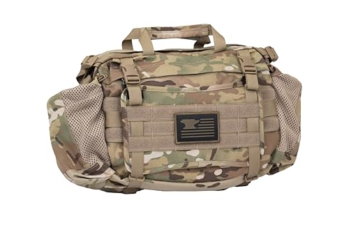 Mountainsmith Tour EVO Lumbar Pack - Multicam | 9L Tactical Bag with MOLLE, For Hunting, EDC, Backcountry Travel, & Hiking - color: Multicam