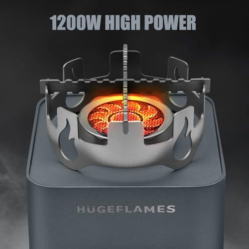 Propane Camping Stove with Carrying Case & Ignition Portable Gas Stove for Outdoor Camping BBQ Hiking - style: Infrared Burner