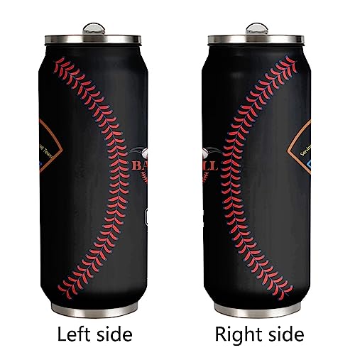 17 Oz Stainless Steel Baseball Coach Travel Tumbler, 500ml/17oz - color: Baseball Coach