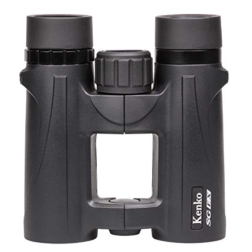 Kenko 8x34 Binoculars SG EX OP WP - Designed by Japan's Leading Optical Brand, Waterproof for Birding & Sailing - Ultra Bright View, Open-Hinge One-Hand Focus 912102 - style: 8x34