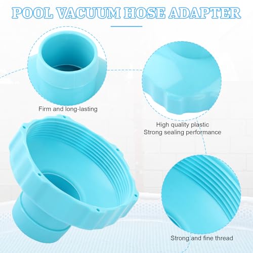 Pool Vacuum Hose Adapter Kit Compatible with Intex Adapter B