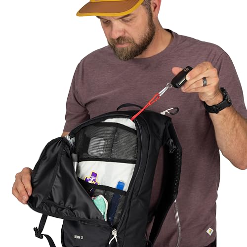 Osprey Berm Biking Backpack with Hydraulics Reservoir - Lightweight Hydration Backpack for Men and Women - color: Botswana Purple Dust Print, style: 12l