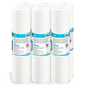 Membrane Solutions 20 Micron 10"x2.5" Polypropylene Sediment Water Filter | Whole House Pre-Filter Replacement Cartridge for Universal 10 inch System, Compatible with FXUSC, AP110, P5 - 6 PACK - style: 20 Micron