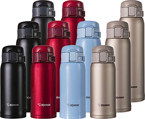 Zojirushi Stainless Mug, 1 Count (Pack of 1), Garnet Red, 0.48 liters - color: Garnet Red, style: 16-Ounce