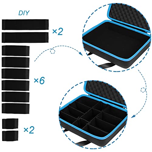 Makita Hard Battery Storage Box Holder - Carrying Case for 12V/18V/40V Battery & Charger