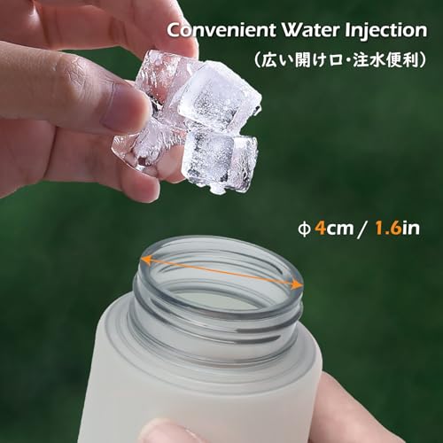 Running Water Bottle Handheld Plastic Flask Hydration Vest Packs Waist Belt Replacement for Runners Marathon Cycling Hiking - color: 03 Soft Flasks - White - 500ml/16.9oz - 2 Packs