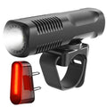 902LM Bike Lights Front and Back, USB-C Rechargeable Bicycle Light Set | 8+5 Modes for Night Riding, 97 m Beam, Water-Resistant Aluminum Headlight, Quick Mount for Road Mountain Commuter E-bikes