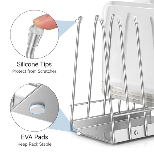 Reusable Bags Drying Rack, Plastic Bags Dryer for Ziplock Lerine Silicone Gallon, Snack, Sandwich Storage Bags, Silver - color: Silver