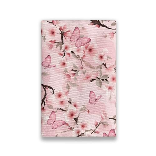 Flashideas Cherry Blossom Tissue Holder Reusable Travel Tissue Pouch Tissue Holder for Purse Soft Coins Tissue Pouch Pocket Coins Tissue Pouch for Bag Car Office Home - color: Cherry Blossom