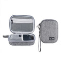 GL.iNet Gadget Organizer Case for Travel Routers GL-AXT1800/ GL-MT3000/ GL-SFT1200/ GL-E750, Chargers, Cables, and Accessories, Sturdy & Durable Pouch, Hand-carry EVA bag, Anti-shock, Water Resistant - color: Grey