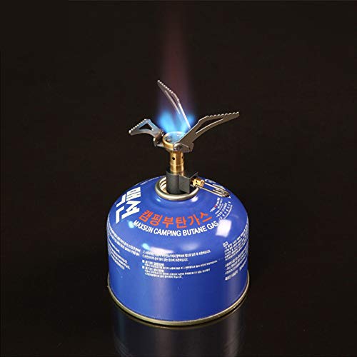 DESERT & FOX Ultralight Mini Camping Stove, 2600W Power Titanium Alloy Automatic Foldable Outdoor Cookware Tool for Picnic, Cookout, Camping, Hiking - color: 2Pack mini stove