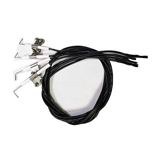 4 Pack Ceramic Igniter with Wire for Centro Charbroil Nexgrill and More - color: Electrode for Charbroil & Nexgrill