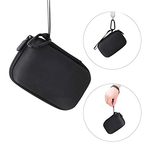 Hard EVA Carrying Case Compatible with PENTAX WG-8/WG-90/ RICOH WG-7/WG-6/WG-80/WG-70 Waterproof Digital Camera storage box (black) - color: black