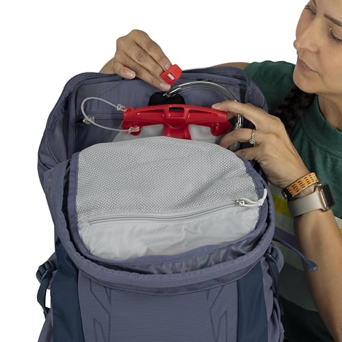 Osprey Tempest 26L Women's Lightweight Hiking Backpack, Green OS - color: Frosty Mint Green/Botanica, size: 26L - Standard Fit