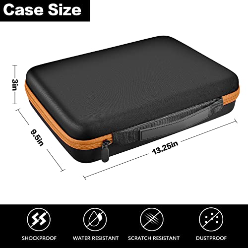 Comecase Battery Organizer Case for 140+ Batteries with Tester - size: large 140+batteries