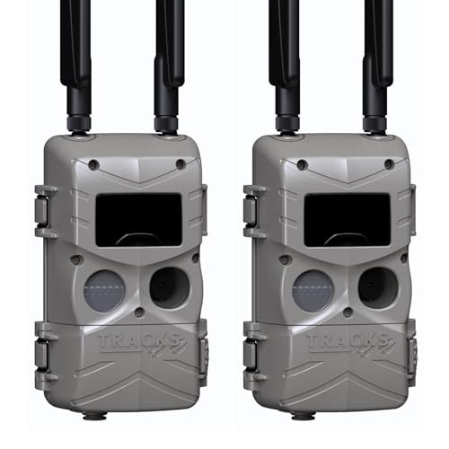 Cuddeback Tracks Black Flash LTC-3A LTE Cellular Trail Camera, 2 Pack - style: 2-Pack Black Flash (Tracks)