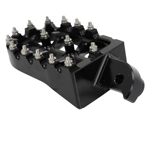 Mini Bike Foot Pegs CNC Footpges for Coleman CT200U CT200U-EX BT200X CT100U Mega Moto Trail 100cc 212cc 196cc Dirt Bike Pegs Foot Pedal Rest Black - color: black