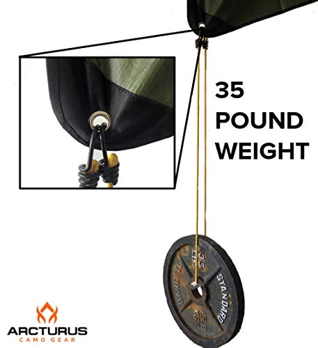 Arcturus All-Weather Outdoor Survival Blanket, Thermal Emergency Blanket, Reflective Heat Tarp with Grommets, Lightweight for Camping, Backpacking, Hiking & Emergency Car Kits, Desert Camo, 60x82in - color: Desert Camo