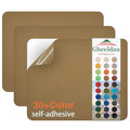 Gheeidau Canvas Repair Patch 9×11 Inch 3Pcs Waterproof Self-Adhesive Fabric Repair Patch for Tents,Boat Cover,Pop Up Canopy,Patio,Bags,Car Seats,Sofas,Furniture Cover(Camel) - color: Camel