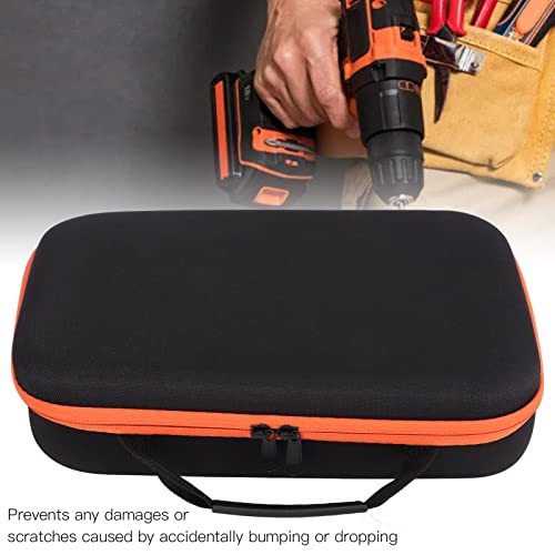 Tool Bag, Oxford Fabric Power Tool Pouch Hard Storage Case Carrying Box Organizer for Electric Grinder Drill (Long 62x2cm / 24.4x0.8in) - size: Long 62x2cm / 24.4x0.8in