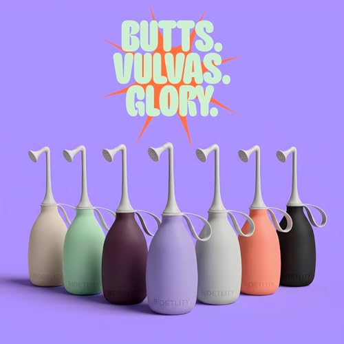 Portable Bidet, Peri Bottle, Travel Bag, BPA Free, Precious Peach - color: Precious Peach