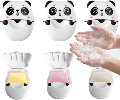 3Pcs Panda Travel Soap Sheets, Portable Hand Soap Paper, 3 Scents
