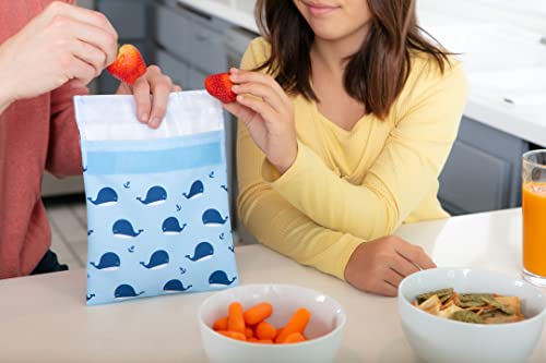 ROLL'EAT ® Snack'n'Go Animals | Reusable Snack Bag | Kids Snacks Container | Eco Friendly Food Bag | Reusable Bag for Snack Storage | Panda Design - style: Panda