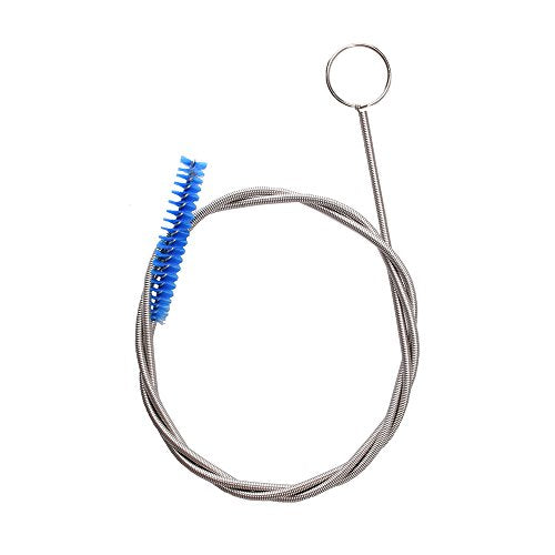 J.CARP High Flow Replacement Tube, with Tube Cleaner Brush, for Hydration Reservoirs - color: Transparent Tube with Long Brush