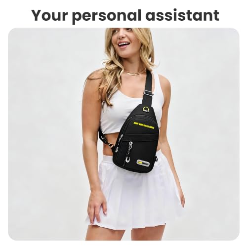 Waterproof Sling Bag for Men,Lightweight Crossbody Small Backpack,Shoulder Chest Bag for Travel Hiking - color: Grey