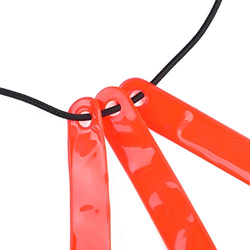 GPP Night-n-Day Trail Markers with Clips Reflective Tree Tacks for Hiking Hunting Outdoor (Pack of 24)