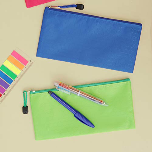 LABUK 29pcs Zipper, Small Zipper, Waterproof, for Travel Cosmetics 12 Colors - style: 29pcs