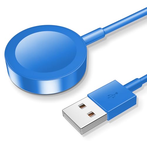 2026 Upgraded Magnetic Fast Charging Cable for Apple Watch Charger - color: Blue, size: 1.0M