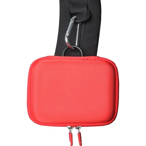 Hermitshell Hard Travel Case for INIU Portable Charger Smaller & Lighter 45W Fast Charging 10000mAh PD Power Bank Battery Pack (Only Case) (Red) - color: Red