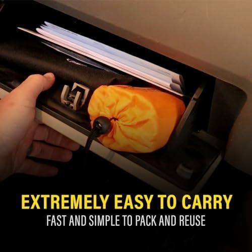 MODERN NEEDS Emergency Sleeping Bag Survival | Emergency Blanket, Bivy Sack & Emergency Bivy for Survival Supplies, Hiking Survival Kit, Compact Sleeping Bag & Camping Safety Equipment | - size: 3