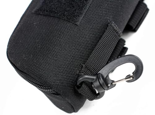 Tactical MOLLE Protective Eyeglass Case Military Sunglasses Storage Box - color: Black
