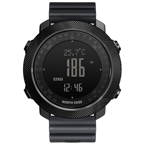 NORTH EDGE Apache 50mm 46mm Outdoor Digital Watch for Men