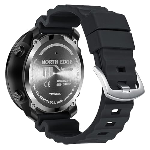 NORTH EDGE Apache 50mm 46mm Outdoor Digital Watch for Men