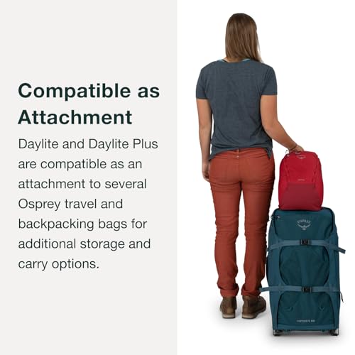 Osprey Daylite Plus Commuter Backpack – Lightweight, Everyday Pack with Laptop Sleeve and Water Bottle Pockets – Ideal for Work, School, and Travel with Versatile Storage Options, Wander Yellow - color: Wander Yellow