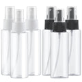 Small Spray Bottles 6Pack 2.7oz Plastic Travel Bottle Set for Hair | Fine Mist Empty Squirt Bottles Leakproof TSA Approved Refillable Liquid Containers for Face Toner Cosmetics Cleaning Plants