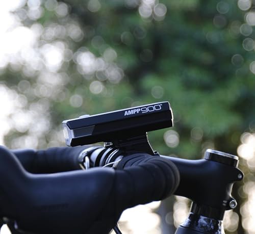 CATEYE AMPP USB Rechargeable Bike Light | Commuters, Road Cyclists & Mountain Bikers, Day & Night Riding Modes, IPX4 Waterproof, Tough & Durable - style: Ampp900