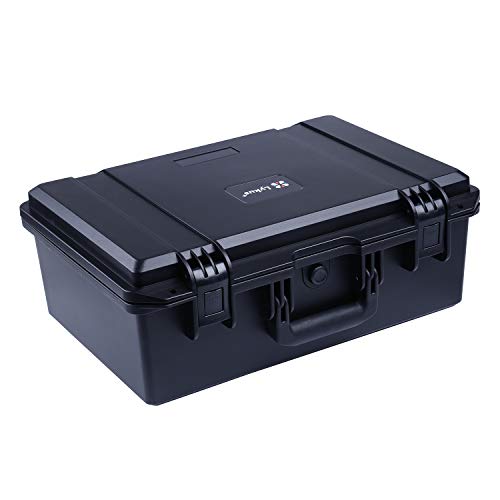 Lykus HC-4420 Waterproof Hard Case with Foam, Inner Size 15.75*10.24*5.91in - size: 15.75" × 10.24" × 5.91"