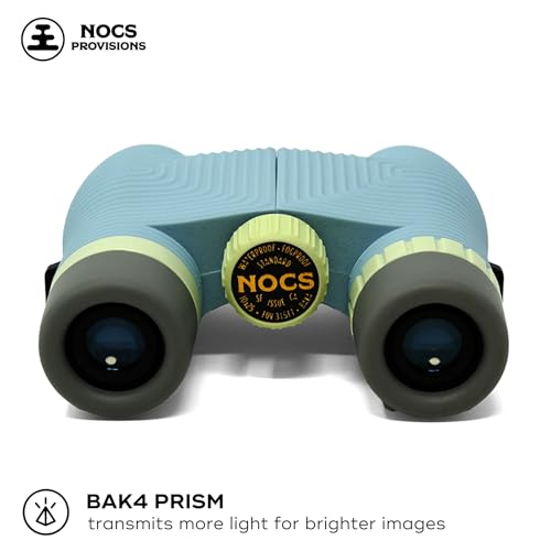 Nocs Provisions Standard Issue 10x25 Binoculars, Waterproof, Bird Watching - color: Celeste Blue, size: 10x25