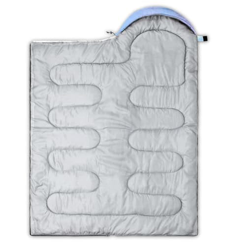 QOOMO Axolotl Cute Camping Sleeping Bags,3 Season Warm & Cool Weather,Lightweight,Waterproof Sleeping Bags for Adults & Kids,Traveling,and Outdoors - color: Axolotl Cute C3